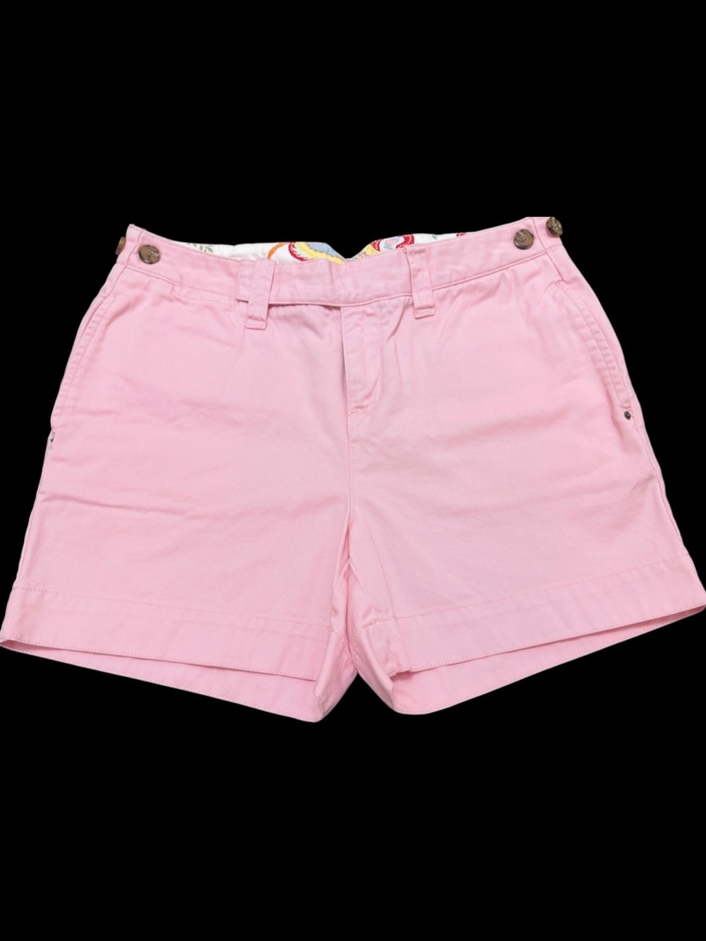 90’s Tommy Hilfiger Powder Pink 100% Cotton Classic Mid Thigh Jean Shorts Sz 6